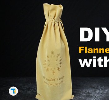 cover image of th tinker Flannel Wine Bag