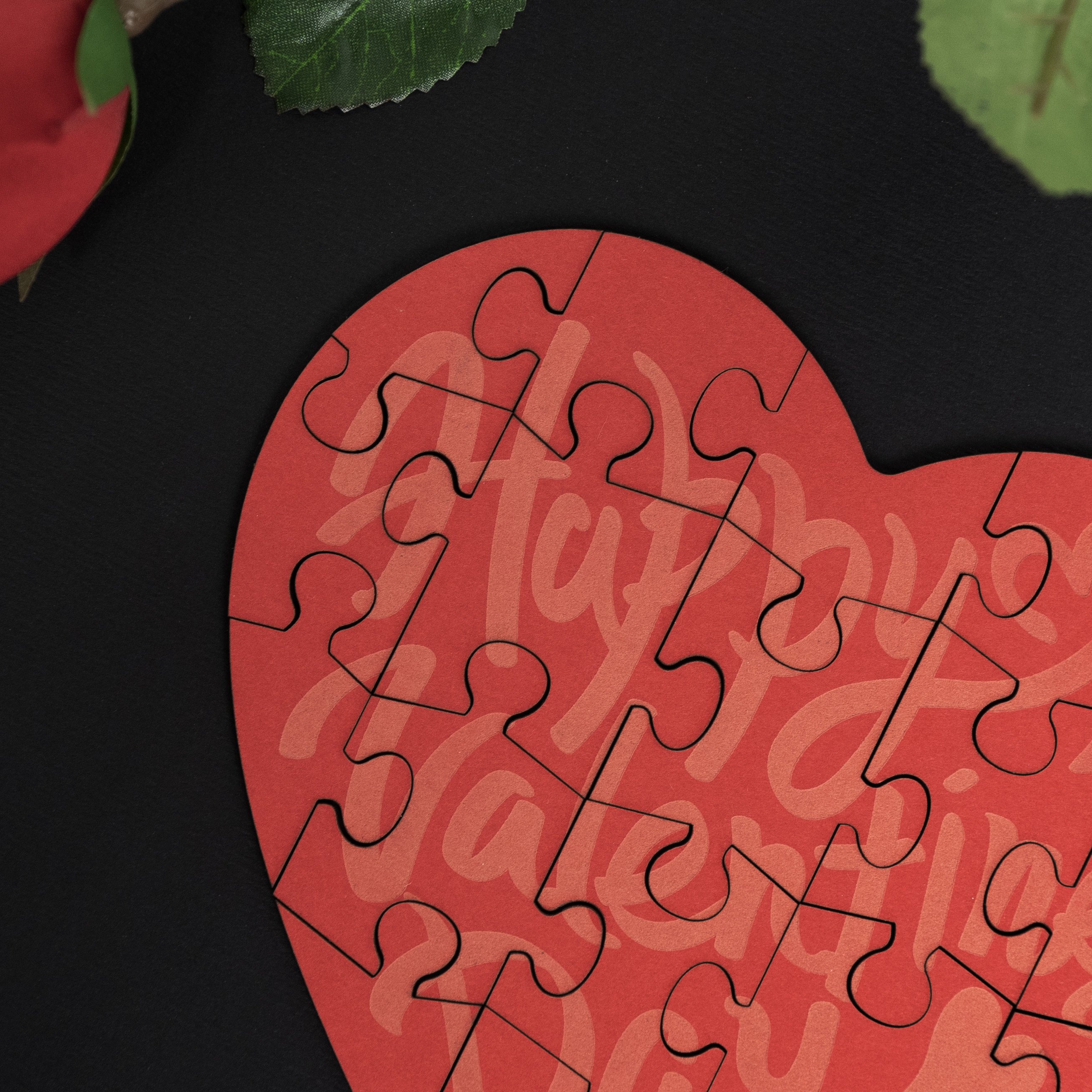 cover image of th tinker Heart Shape Puzzle & Storage Box *+fonts