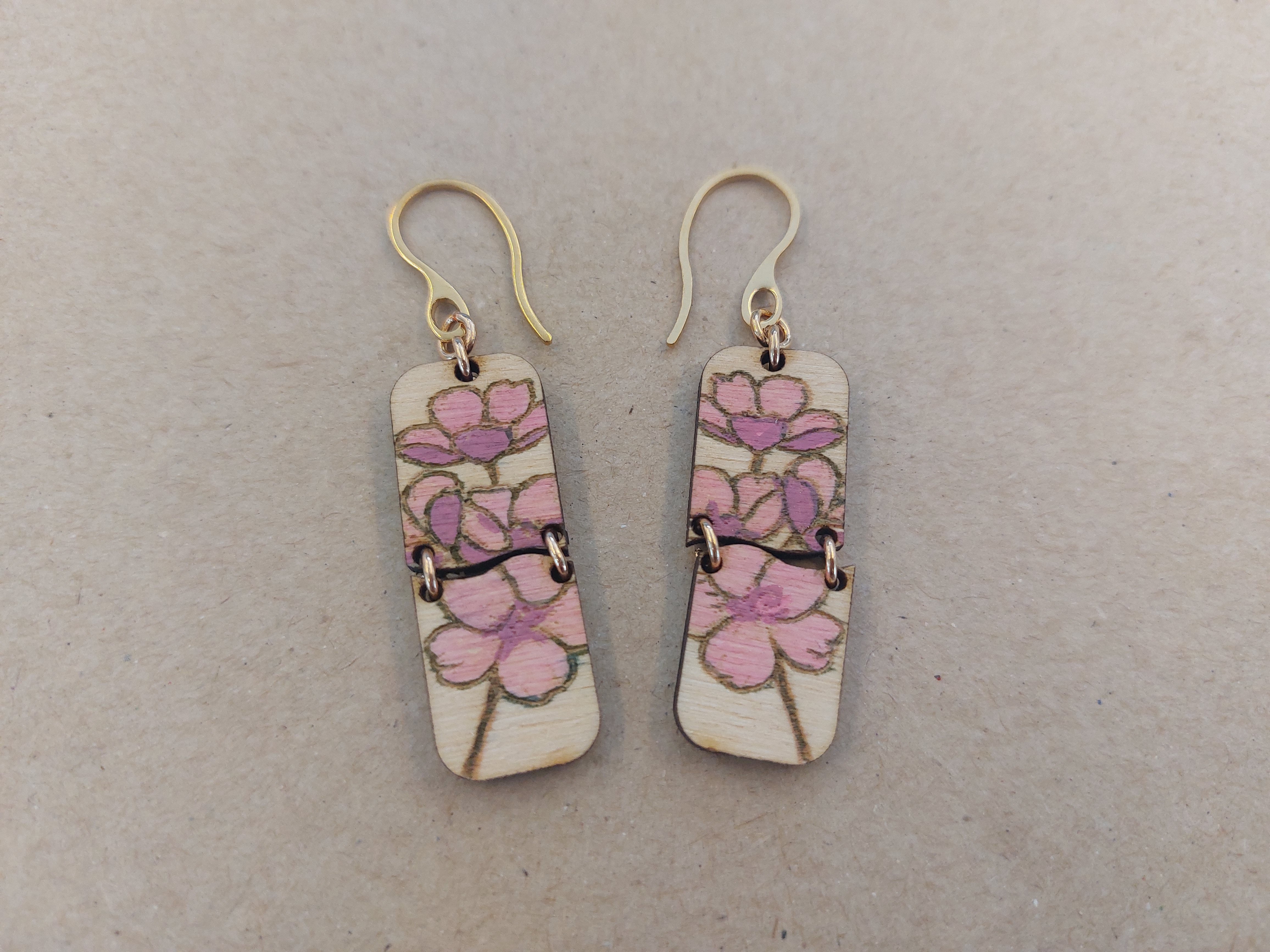 cover image of th tinker Earrings Cherry Blossom