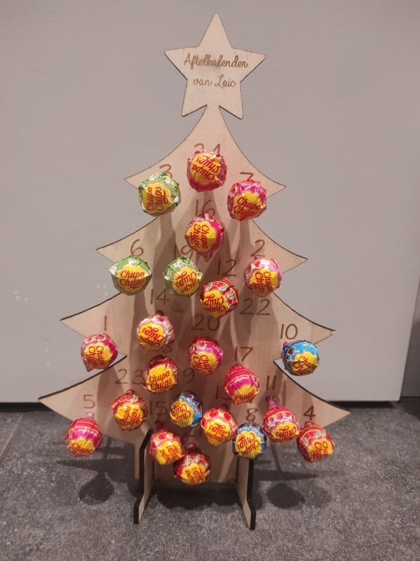 cover image of th tinker Adventcalendar for lollypops